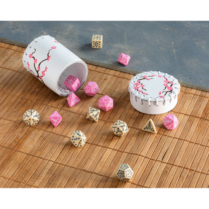 Q Workshop Japanese Leather Dice Cup