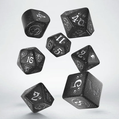 Q Workshop Cats Dice Set Waffle Dice Set 7