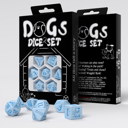 Q Workshop Dogs Dice Set Max Dice Set 7