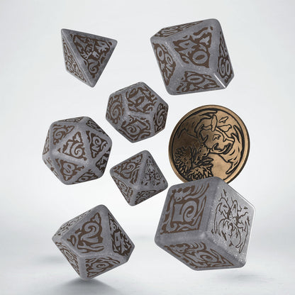 Q Workshop The Witcher Dice Set Leshen Shape Shifter Dice Set 7 With Coin