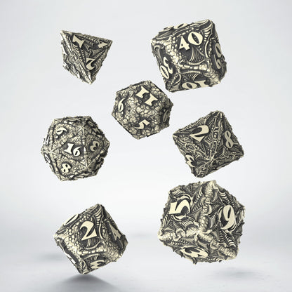 Q Workshop Dracopolis The Scandinavian Blackfang Dice Set 7