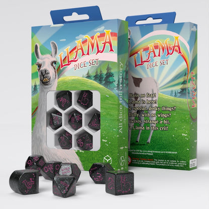 Q Workshop Llama Spitty Dice Set 7