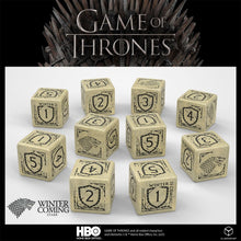 Q Workshop Game of Thrones Stark Dice Set 10x D6