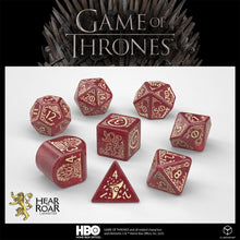 Q Workshop Game of Thrones Lannister Dice Set 8