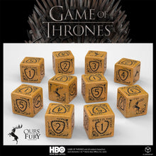 Q Workshop Game of Thrones Baratheon Dice Set 10x D6