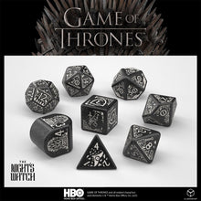Q Workshop Game of Thrones Night's Watch Dice Set 8