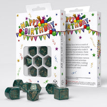 Q Workshop Happy Birthday Balloons Dice Set 7