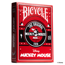 Bicycle Disney Classic Mickey Red Playing Cards Display 6