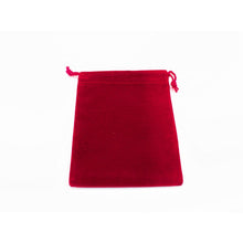 Chessex 02374FS Factory-Second Dice Bag Suedecloth S Red 4"x5 1/2