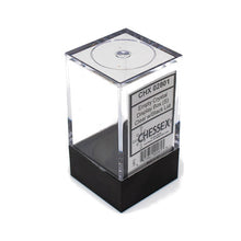Chessex 02801 Empty Crystal Display Box S Clear w/Black Lid
