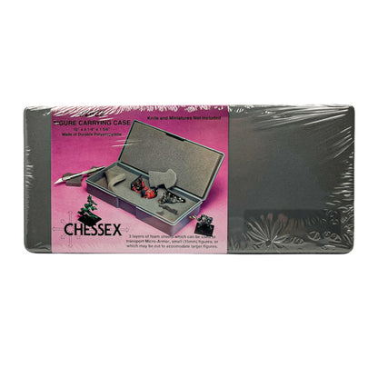 Chessex 02869 Figure Carrying Case S w/3 Uncut Foam Layers