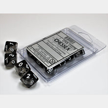 Chessex 23278 Translucent Smoke/white Set of Ten d10s