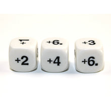 Chessex KOP09963 16mm Opaque +#'1-6 White/black