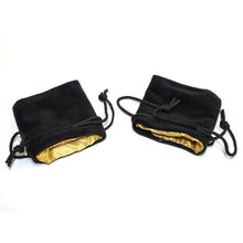 Chessex KOP09913 3.75"x4" Velvet Bag Black w/gold