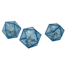 Chessex KOP12603 d20 Double Dice Blue/white
