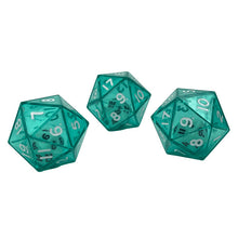 Chessex KOP12604 d20 Double Dice Green/white