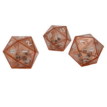 Chessex KOP12606 d20 Double Dice Red/white