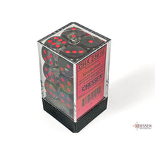 Chessex 23618 Translucent Smoke/red 16mm d6 Dice Block 12 dice