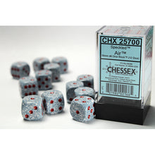 Chessex 25700 Speckled Air 16mm d6 Dice Block 12 dice