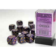Chessex 25717 Speckled Hurricane 16mm d6 Dice Block 12 dice