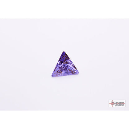 Chessex 30059 Translucent Lavender/gold Polyhedral 7-Dice Set with bonus die