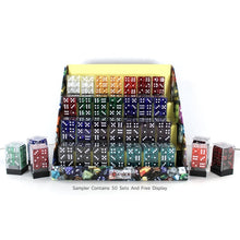 Chessex 236AA Box of 50 Translucent 16mm Dice Blocks