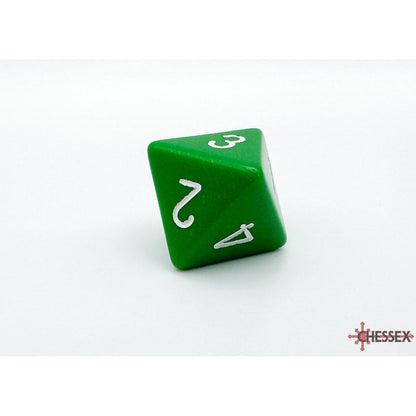 Chessex 25499 Nostalgia Opaque GM & Beginner Player Polyhedral 7-Dice Set