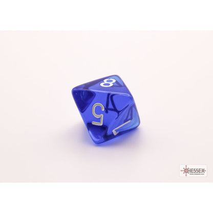 Chessex 23099 Prism Translucent GM & Beginner Player Polyhedral 7-Die Set