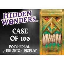 Chessex 38000C Hidden Wonders Case of 100 Assorted 7-Die Polyhedral Sets