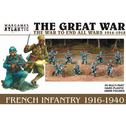 Wargames Atlantic French Infantry 1916-1940