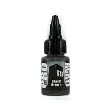 Monument Pro Acryl Black Brown 22mL