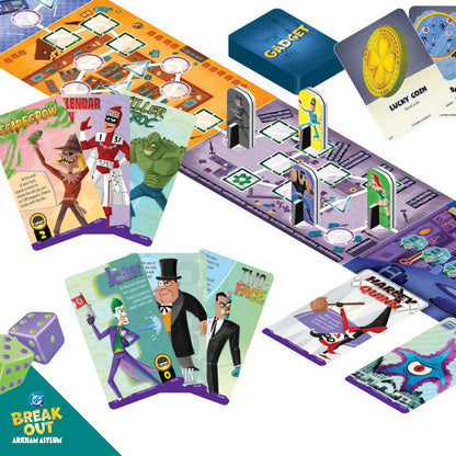 DC Breakout: Arkham Asylum Board Game