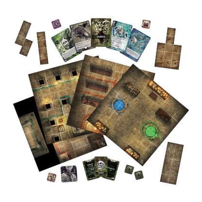 Dungeons & Dragons: Onslaught Tomb of Horrors: Maps & Monsters Board Game