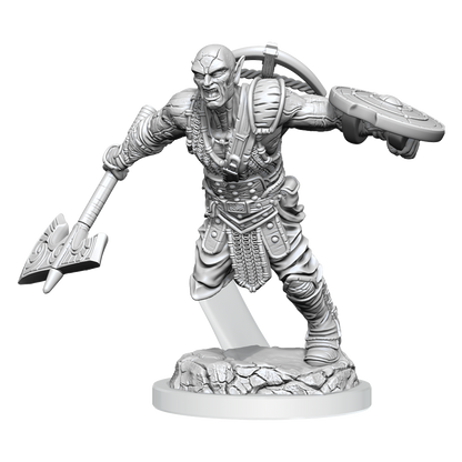 D&D Nolzurs Marvelous Unpainted Miniatures Earth Genasi Fighter Dungeons & Dragons