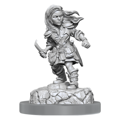 D&D Nolzurs Marvelous Miniatures Halfling Rogue Female Dungeons & Dragons