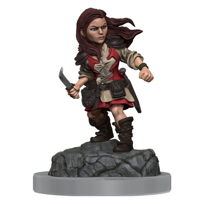 D&D Nolzurs Marvelous Miniatures Halfling Rogue Female Dungeons & Dragons