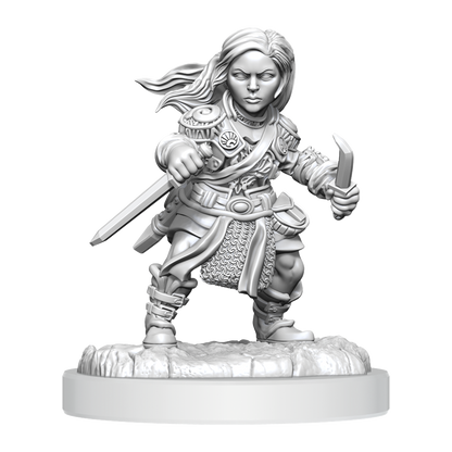 D&D Nolzurs Marvelous Miniatures Halfling Rogue Female Dungeons & Dragons