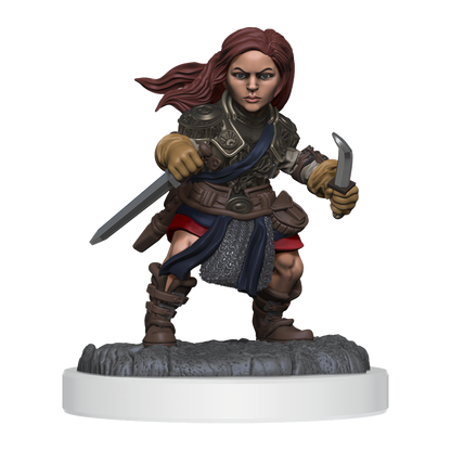 D&D Nolzurs Marvelous Miniatures Halfling Rogue Female Dungeons & Dragons