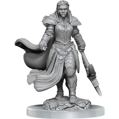 D&D Nolzurs Marvelous Miniatures Orc Fighter Female Dungeons & Dragons
