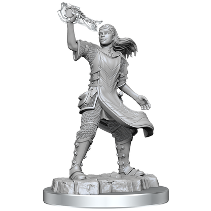 D&D Nolzurs Marvelous Unpainted Miniatures Aasimar Cleric Female Dungeons & Dragons
