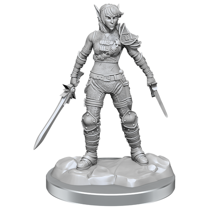 D&D Nolzurs Marvelous Miniatures Elf Rogue & Half-Elf Rogue Protege Dungeons & Dragons