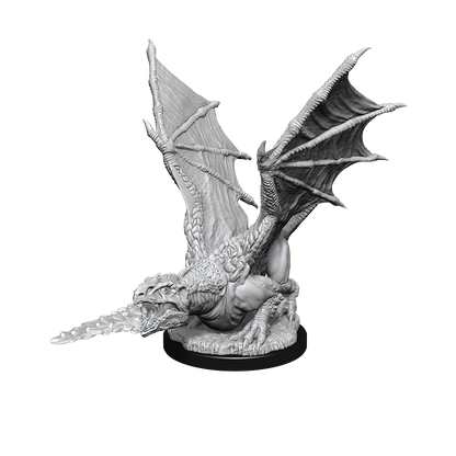 D&D Nolzurs Marvelous Unpainted Miniatures White Dragon WyrmLing