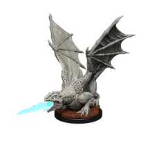 D&D Nolzurs Marvelous Unpainted Miniatures White Dragon WyrmLing