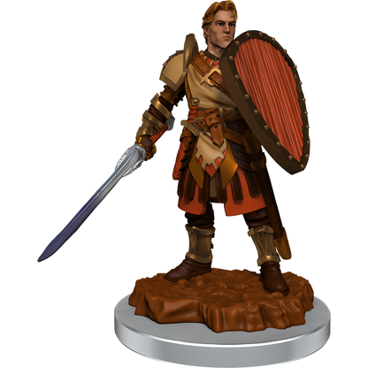 D&D Nolzurs Marvelous Unpainted Miniatures Human Fighters Dungeons & Dragons