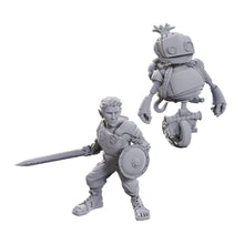 Critical Role Unpainted Miniatures: Orym of the Air Ashari & Fresh Cut Grass