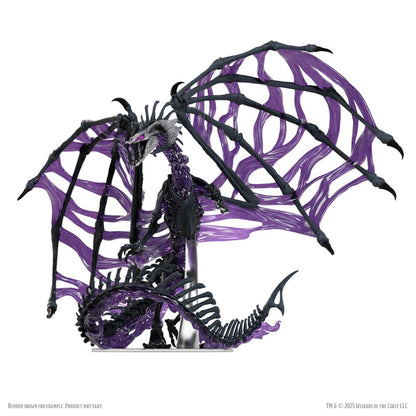 D&D Icons of the Realms: Boxed Miniature Black Dracolich Dungeons & Dragons