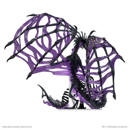 D&D Icons of the Realms: Boxed Miniature Black Dracolich Dungeons & Dragons