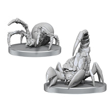 Pathfinder Battles Deep Cuts: Cave Scorpion & Hunting Spider