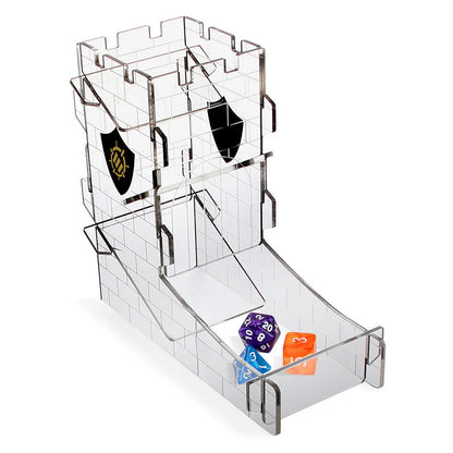 ENHANCE Dice Tower Dice Tray Clear