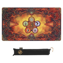 Enhance Tabletop Card Game Playmat Orange